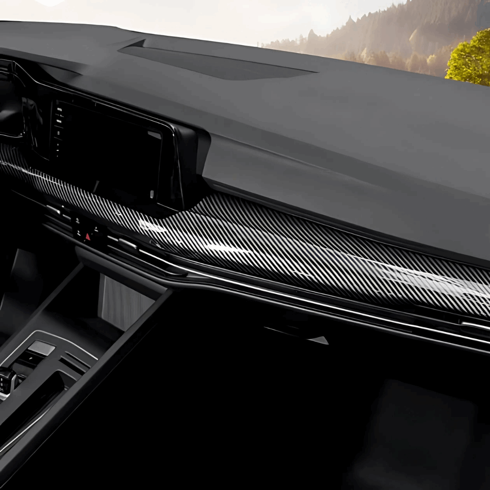 Carbon Style Leiste Armaturenbrett für Golf 8, GTI, R