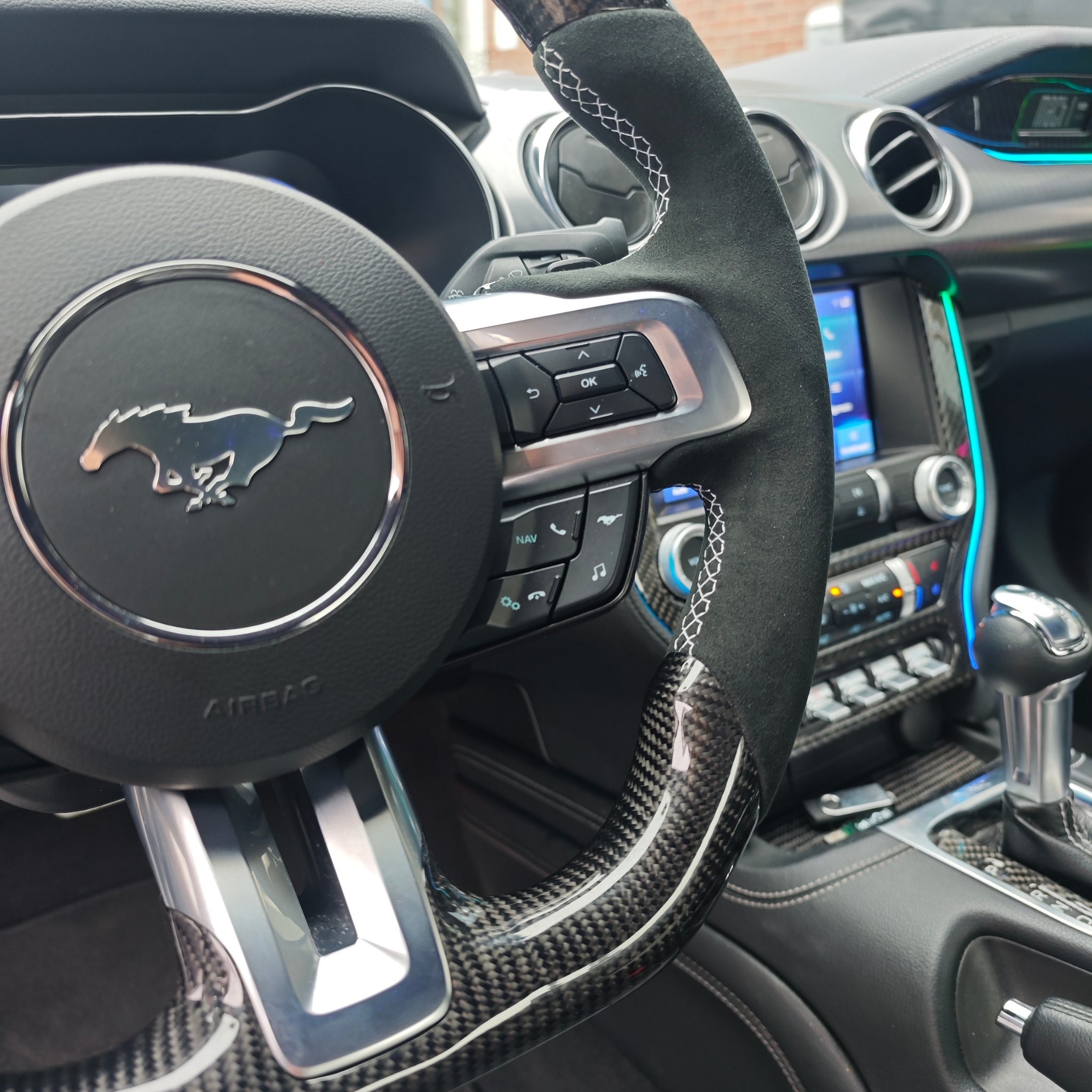 Carbon Lenkrad für Ford Mustang 2015-2017