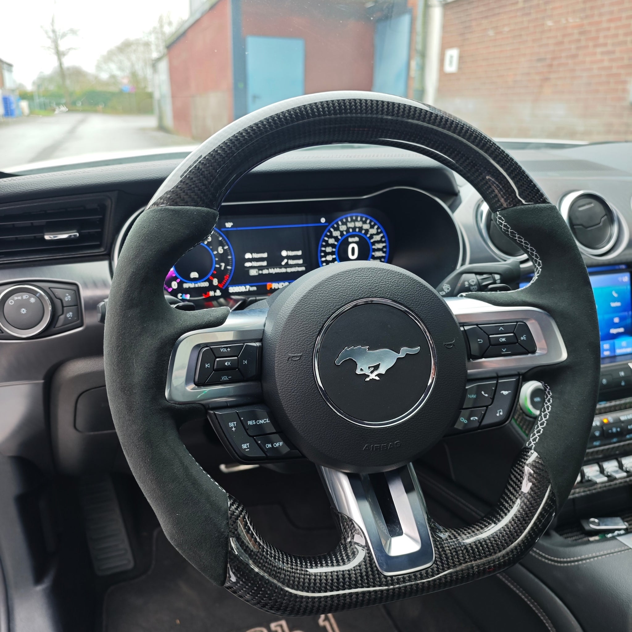 Carbon Lenkrad für Ford Mustang 2015-2017