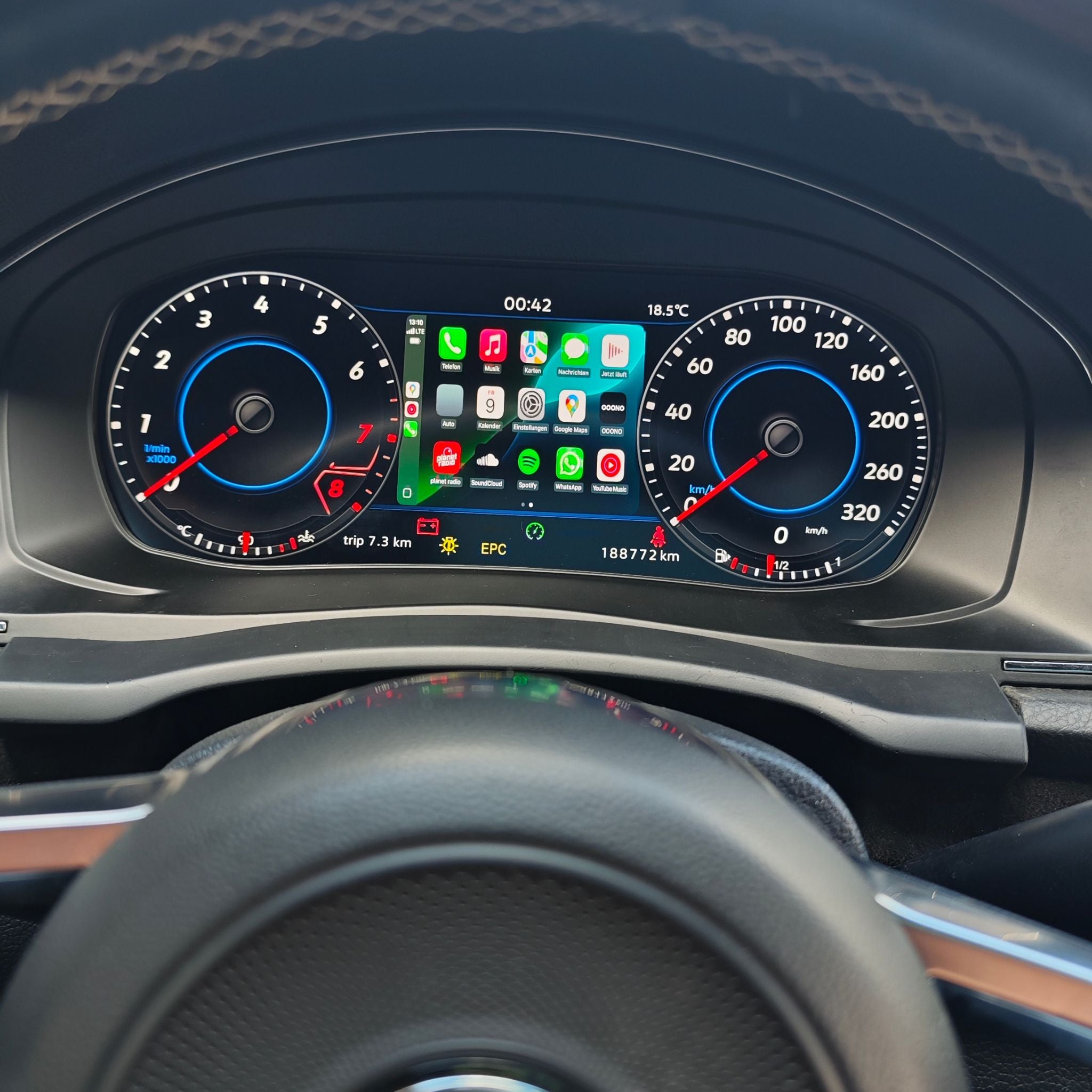 Digitaler Tacho für VW Scirocco