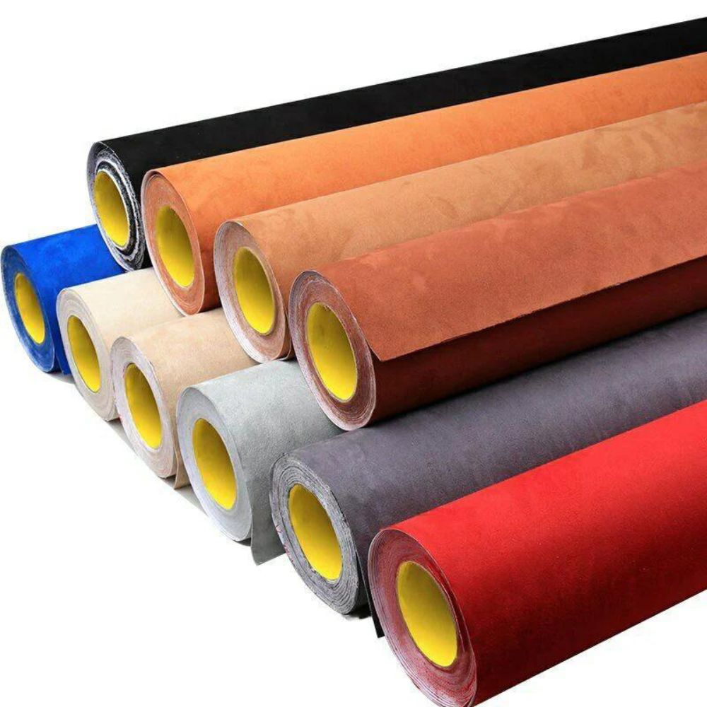 Self-adhesive premium microfiber fabric - film with fabric surface - car wrapping film