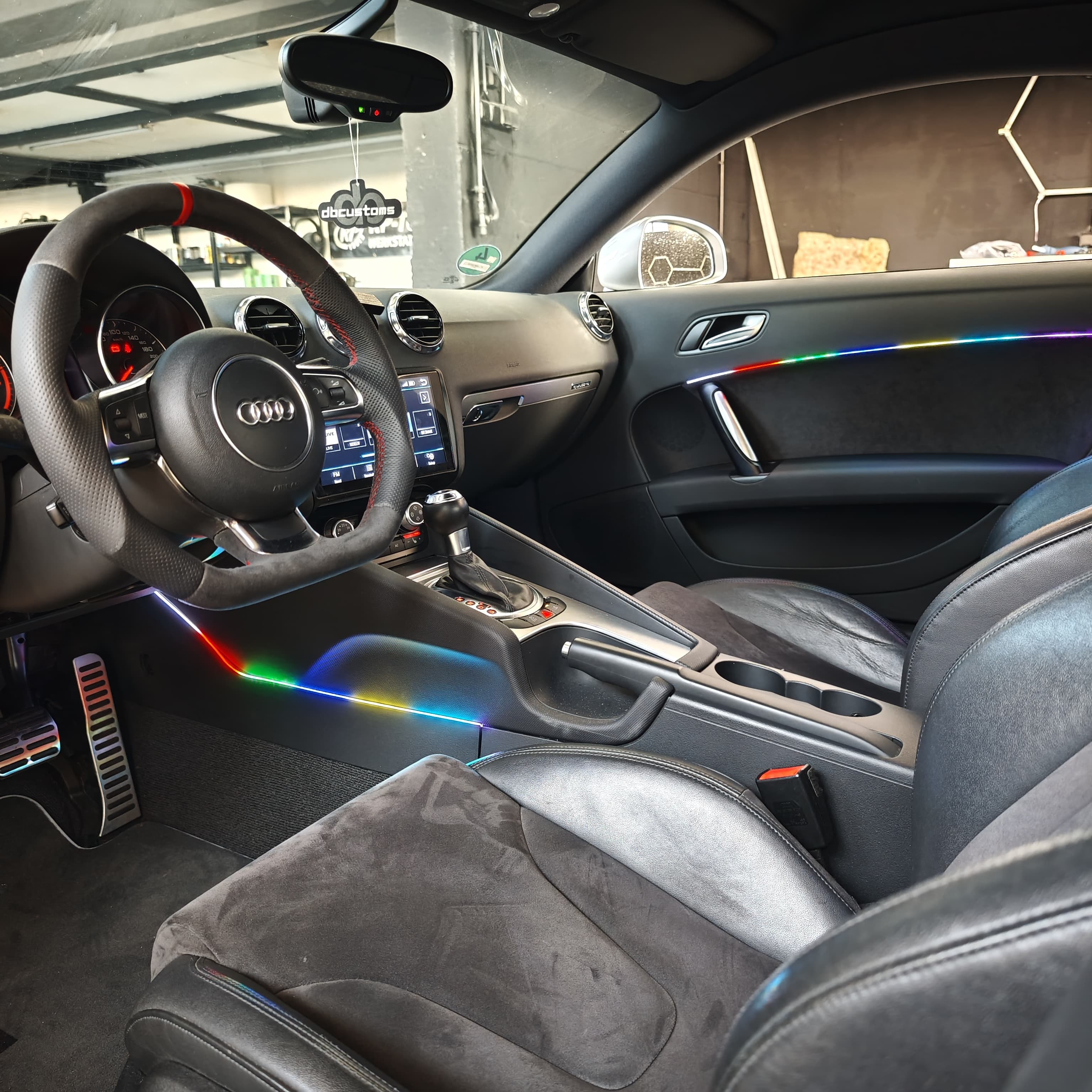 Ambientebeleuchtung Audi tt 8j bunt