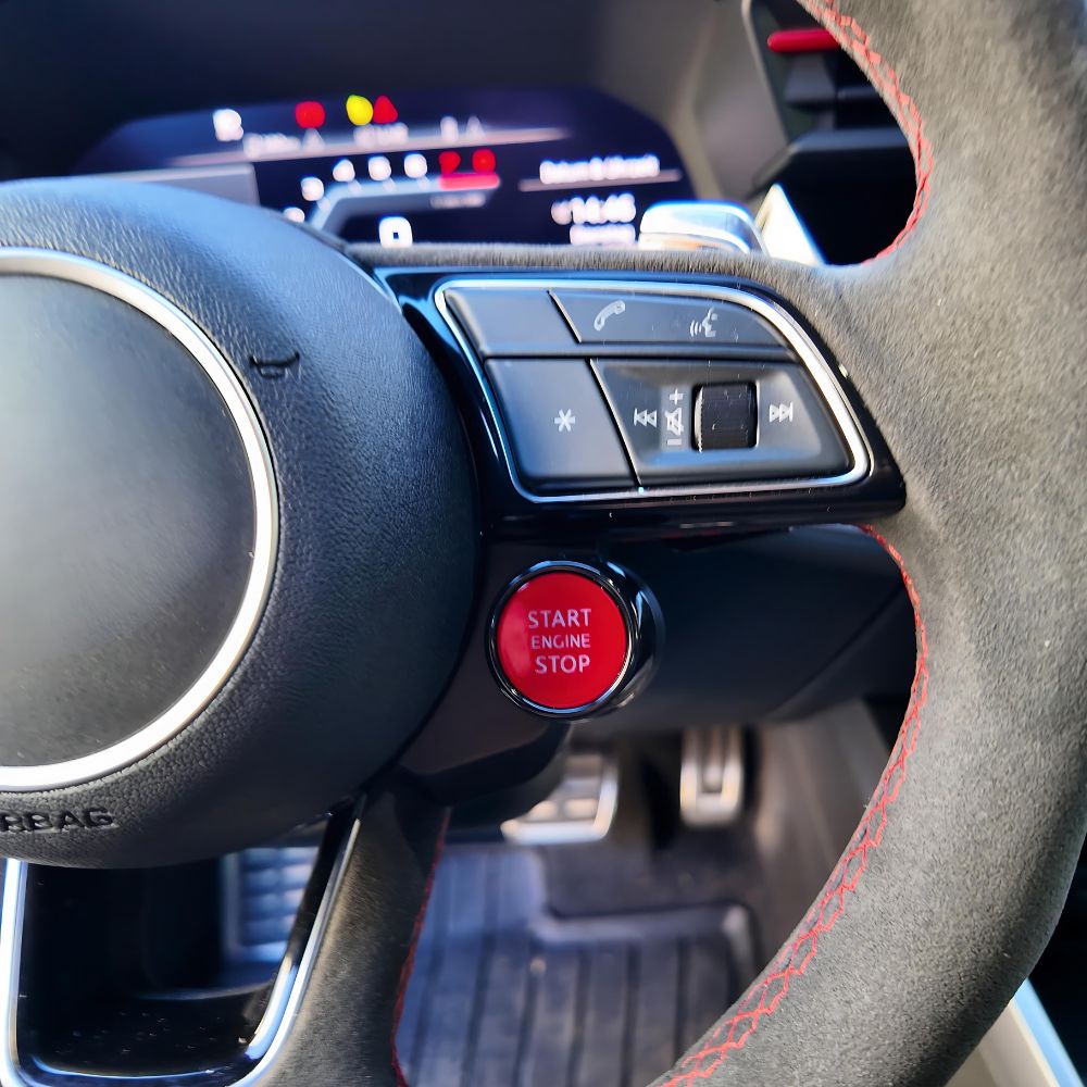 R8 Style Lenkrad Knöpfe für Audi A3, S3, RS3 8Y