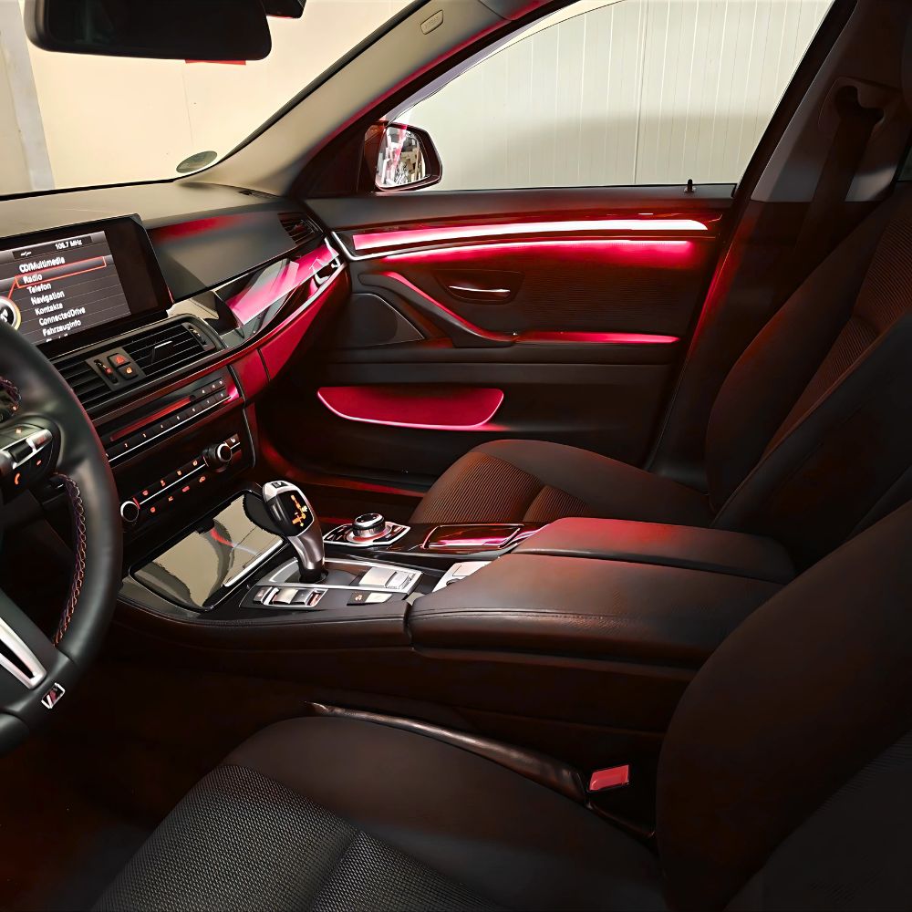 Premium Ambientebeleuchtung Nachrüstung/Einbau für BMW F10, F11