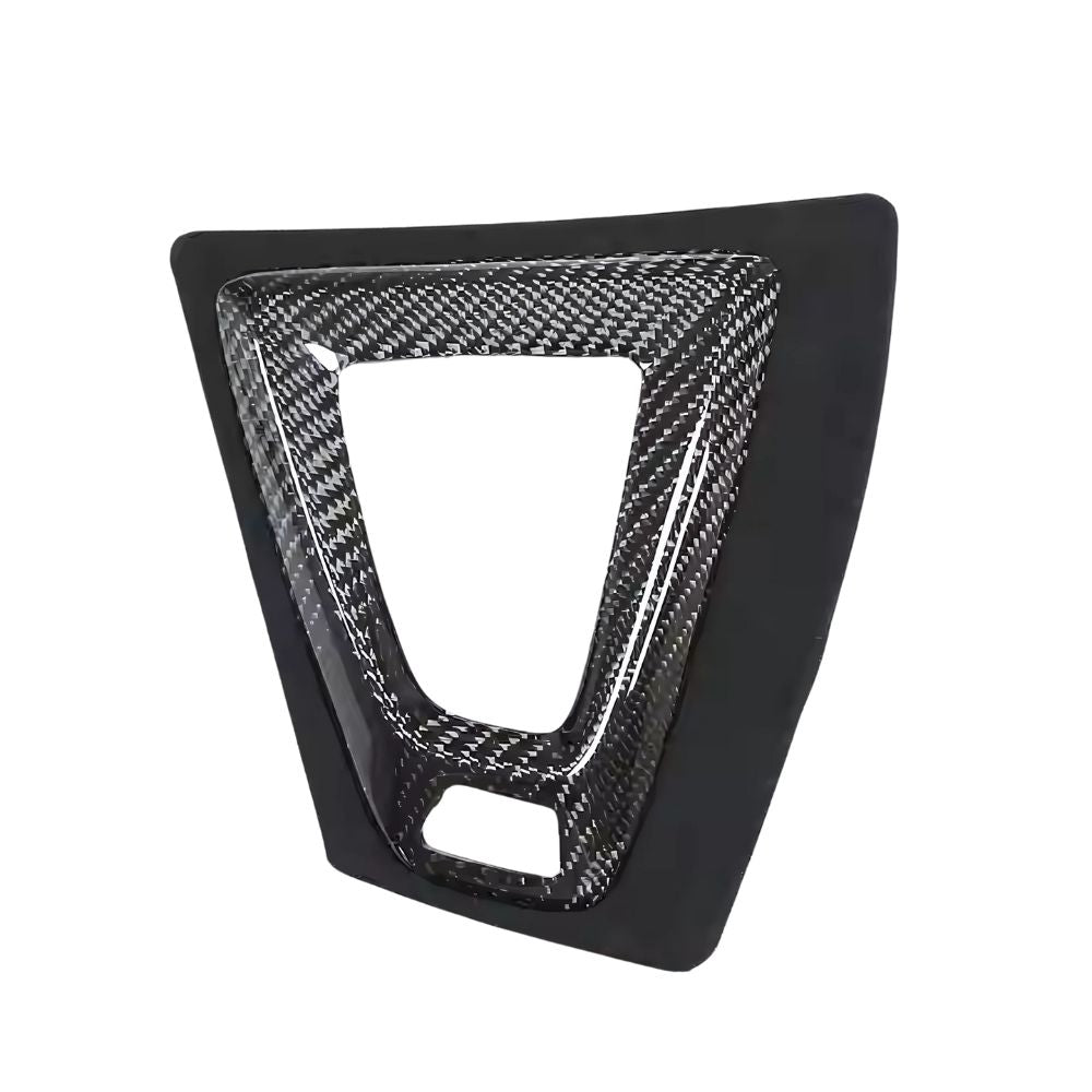 Pomo de palanca de cambios con marco de carbono y Alcantara para BMW F87 M2 Competition y M2 CS