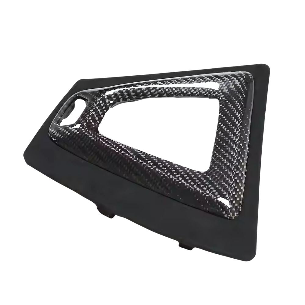 Pomo de palanca de cambios con marco de carbono y Alcantara para BMW F87 M2 Competition y M2 CS