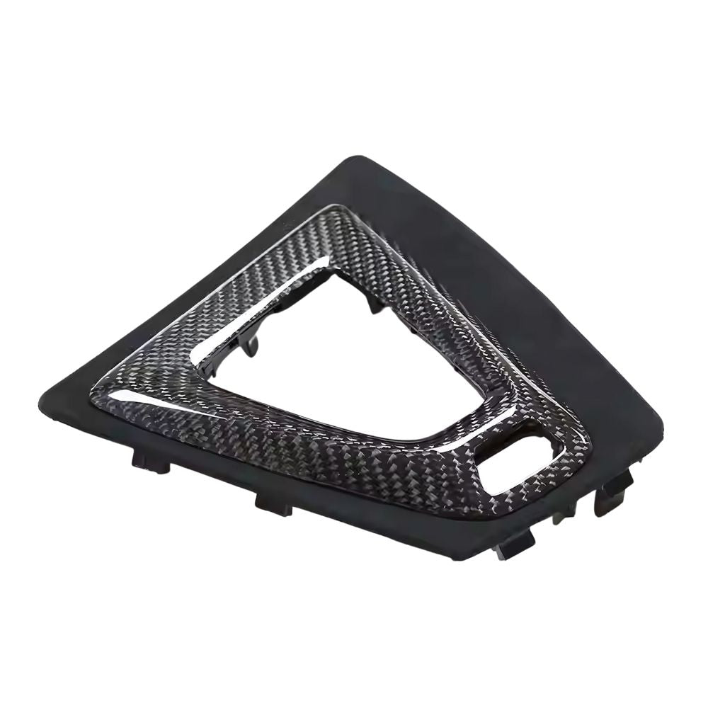Pomo de palanca de cambios con marco de carbono y Alcantara para BMW F87 M2 Competition y M2 CS
