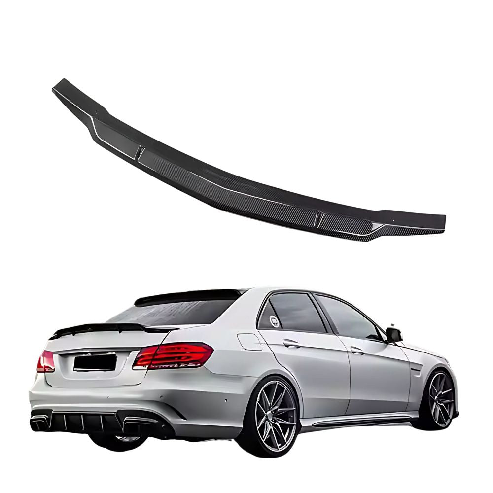 Carbon rear spoiler for Mercedes-Benz W212 E300 E350 E550 E63 AMG