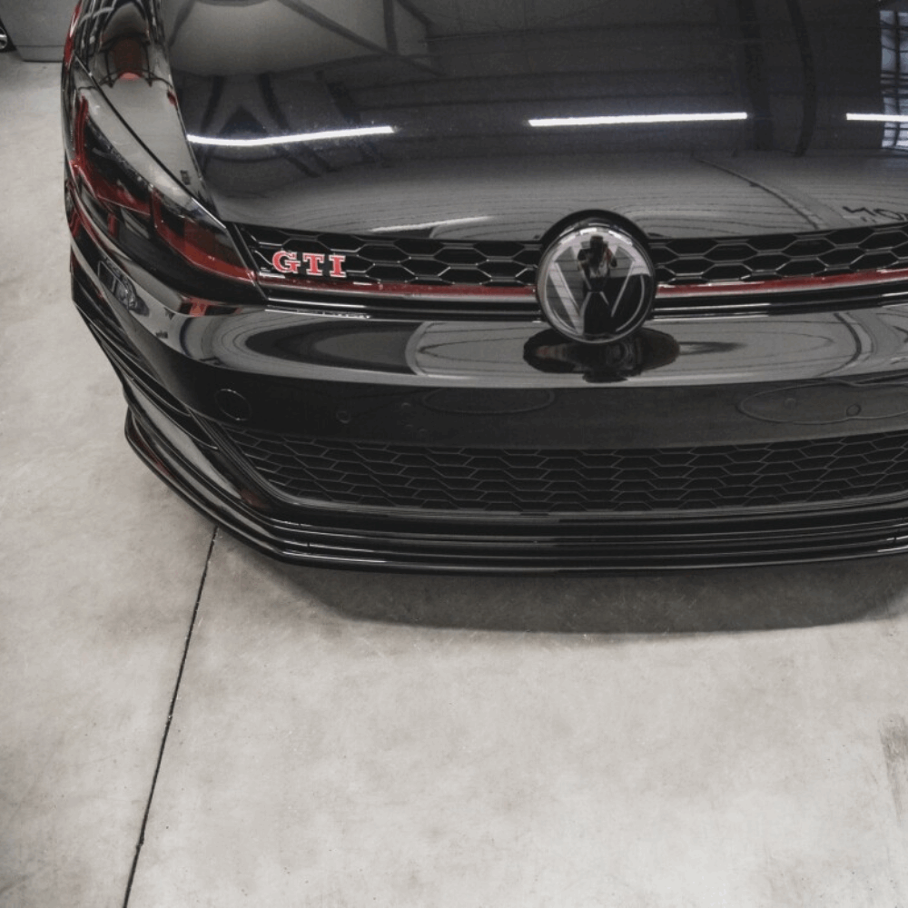 Cup Spoilerlippe Front Ansatz für VW Golf 7 GTI TCR von Maxton Design