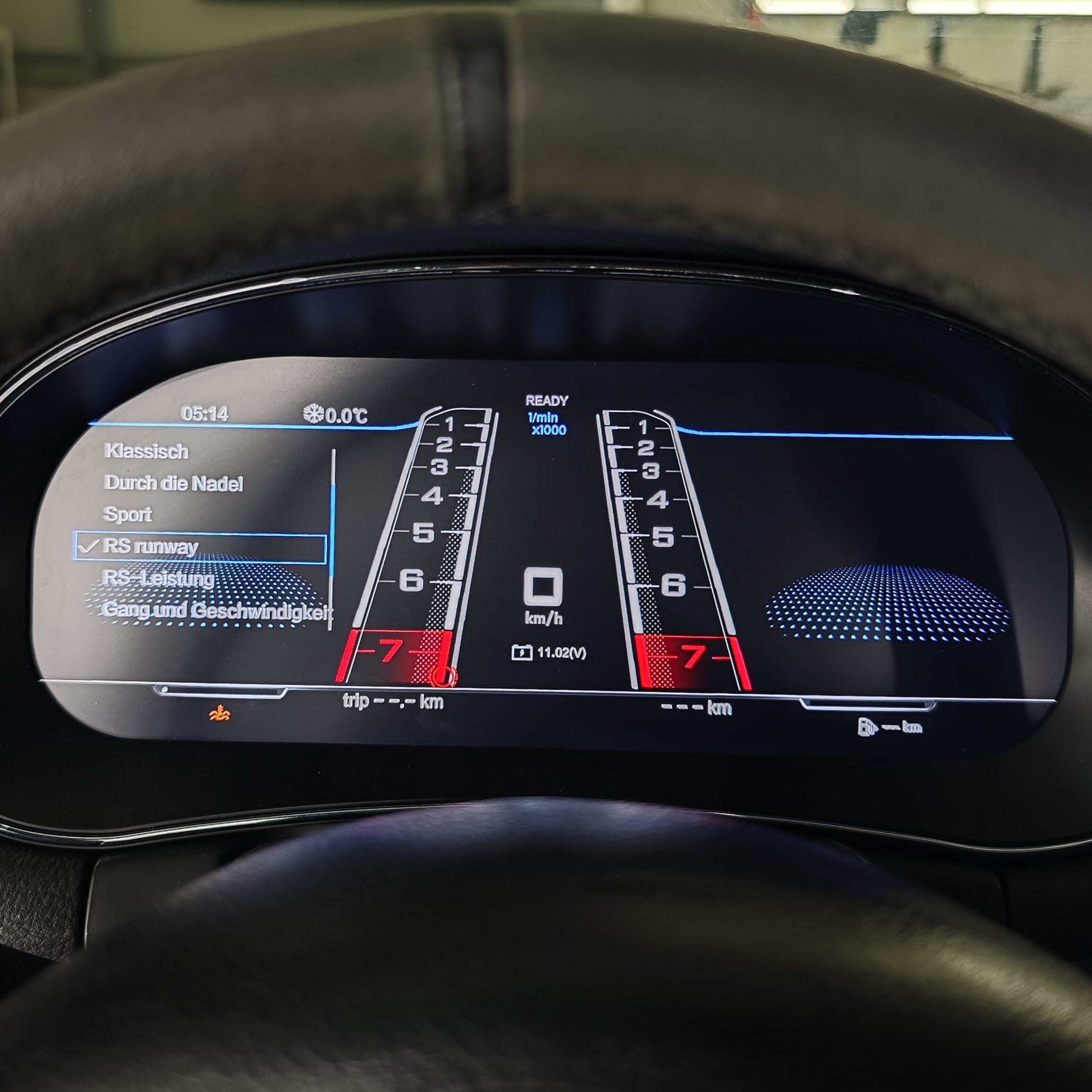 Digitales Kombiinstrument für den Golf 4