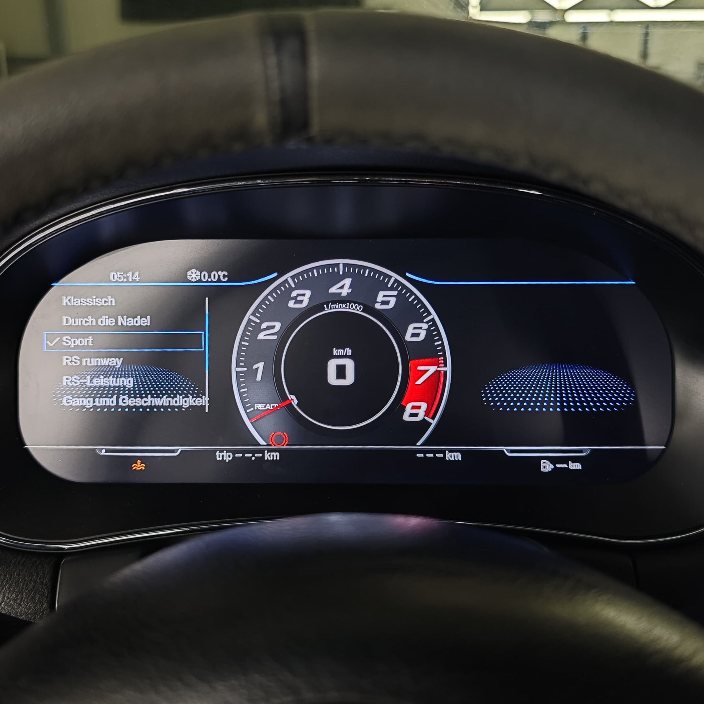 Digitales Kombiinstrument für den Golf 4