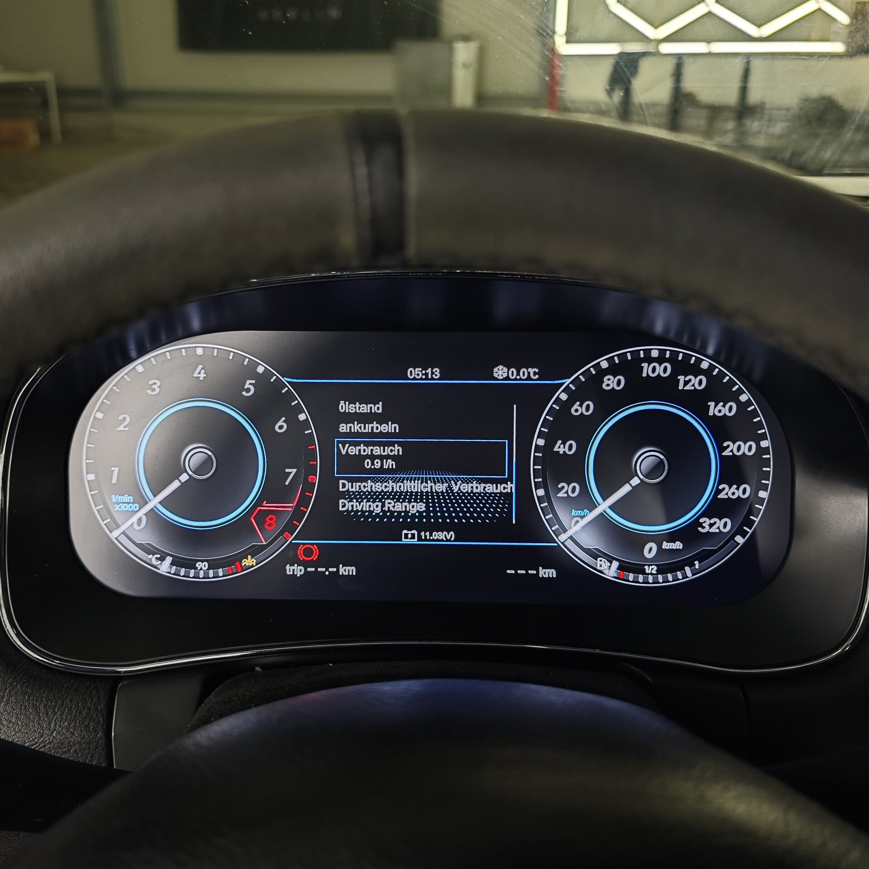 Digitales Kombiinstrument für den Golf 4