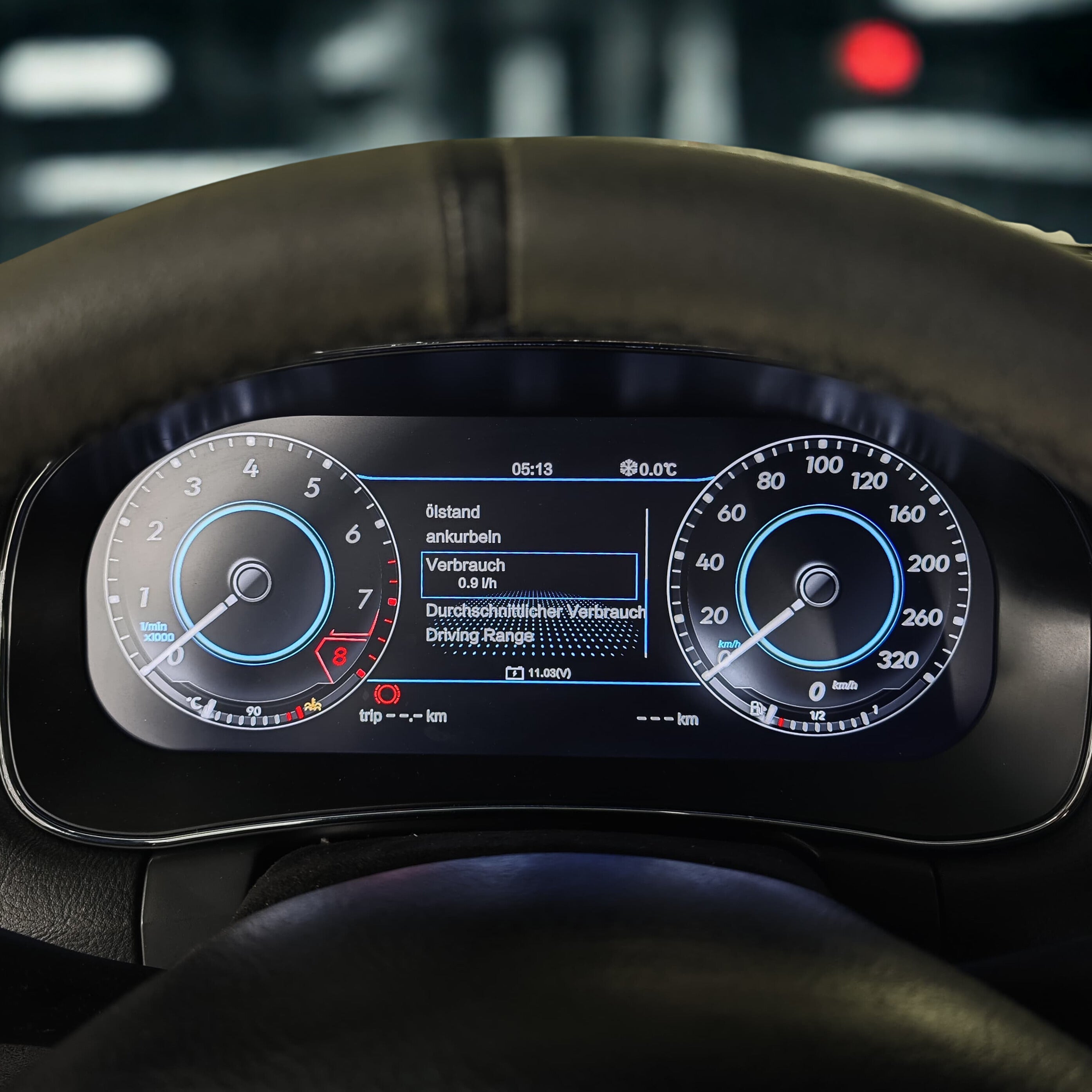 Digitales Kombiinstrument für den Golf 4