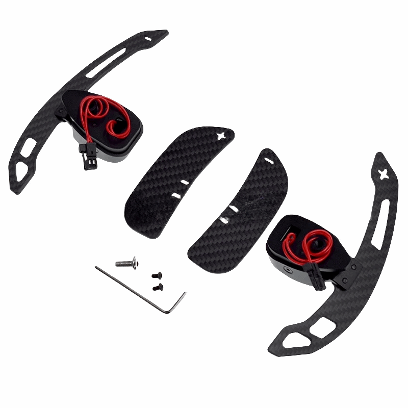 Magnetische Schaltwippen/Paddles Carbon für Mercedes W212, W204, W221