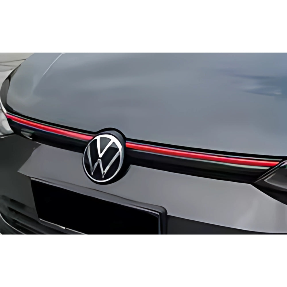 Front grille decorative strips for VW Golf 8