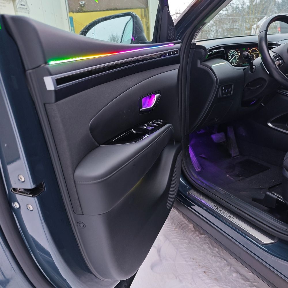 "Next Level" Ambientebeleuchtung Nachrüstung/Einbau für Hyundai Tucson