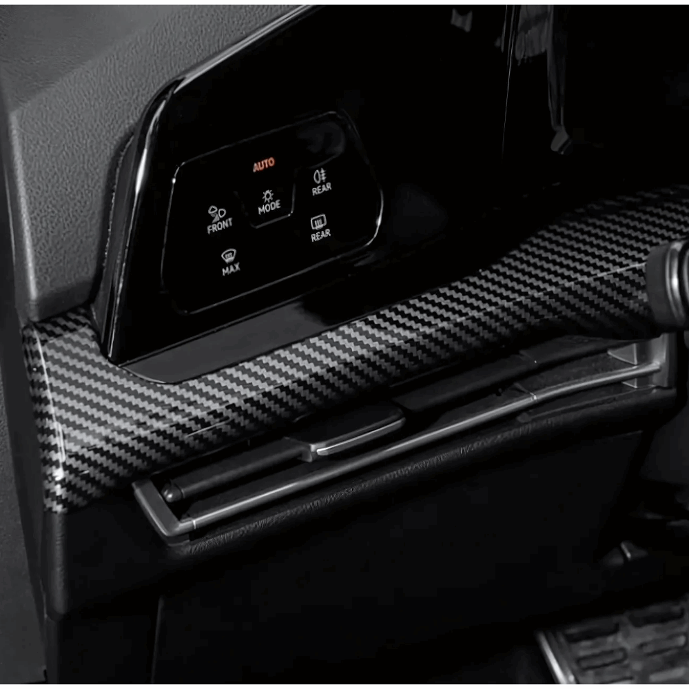 Carbon Style Leiste Armaturenbrett für Golf 8, GTI, R