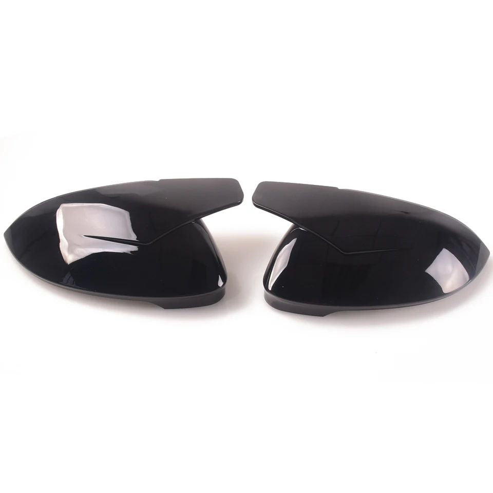 Black mirror caps for VW Golf 8, GTI, R