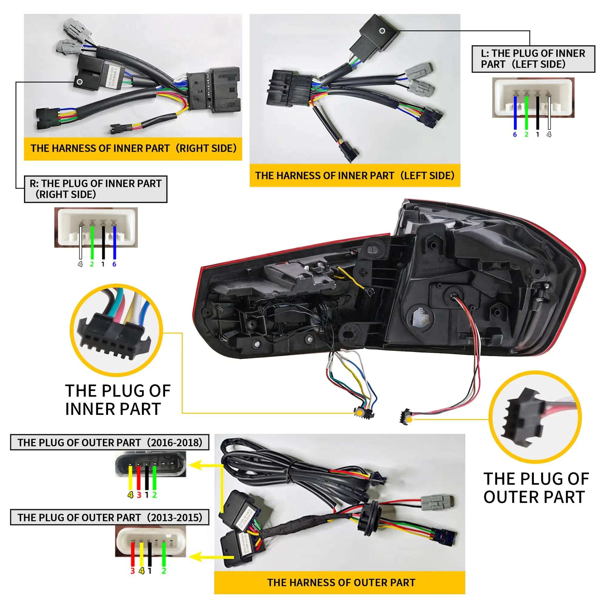 Rückleuchten für 3er BMW (F30, F80)