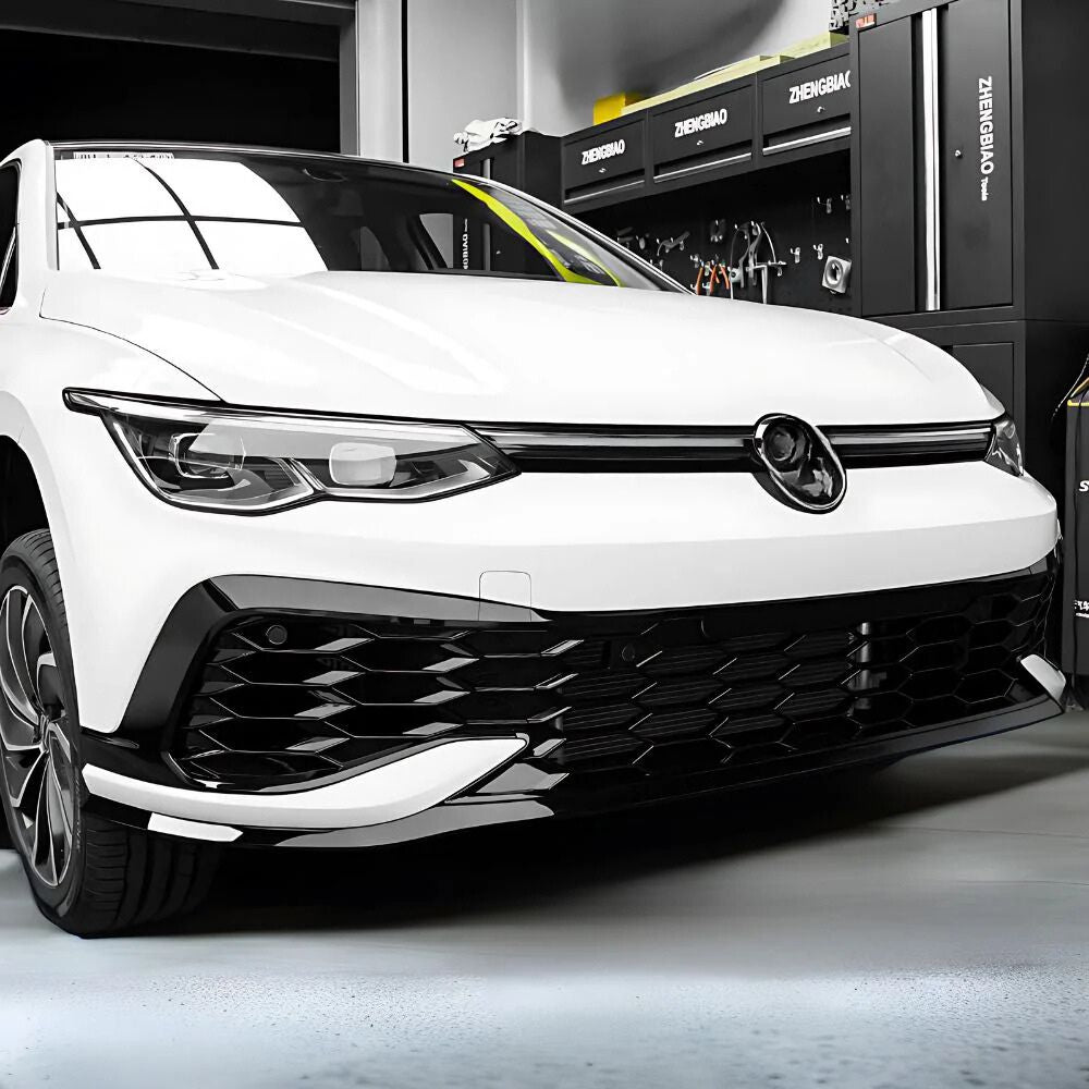 Frontlippe Hochglanz Schwarz für Golf 8 GTI Clubsport