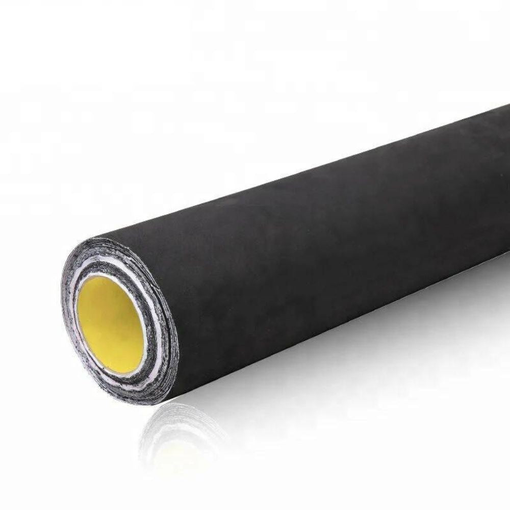 Self-adhesive premium microfiber fabric - film with fabric surface - car wrapping film