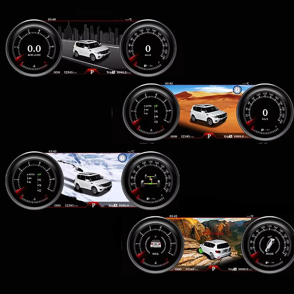 Velocímetro digital para Nissan Patrol Y62