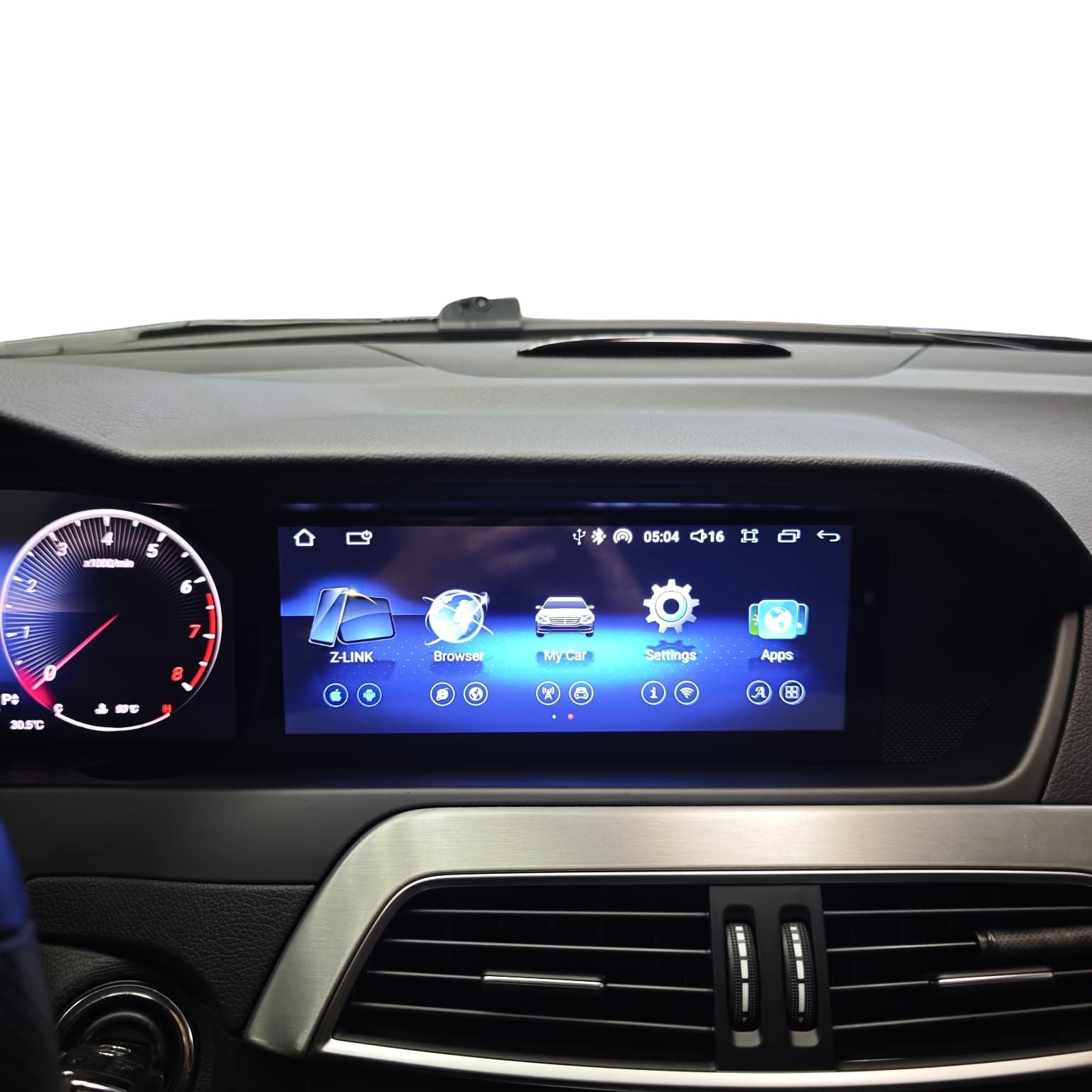 Android Radio für Mercedes-Benz C-Klasse W204