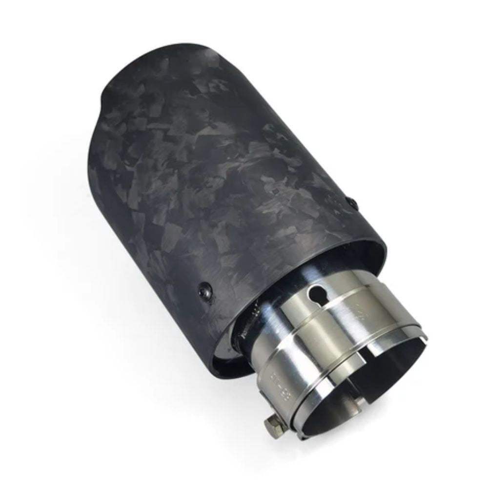 Puntas de escape de carbono forjado hasta 127 mm