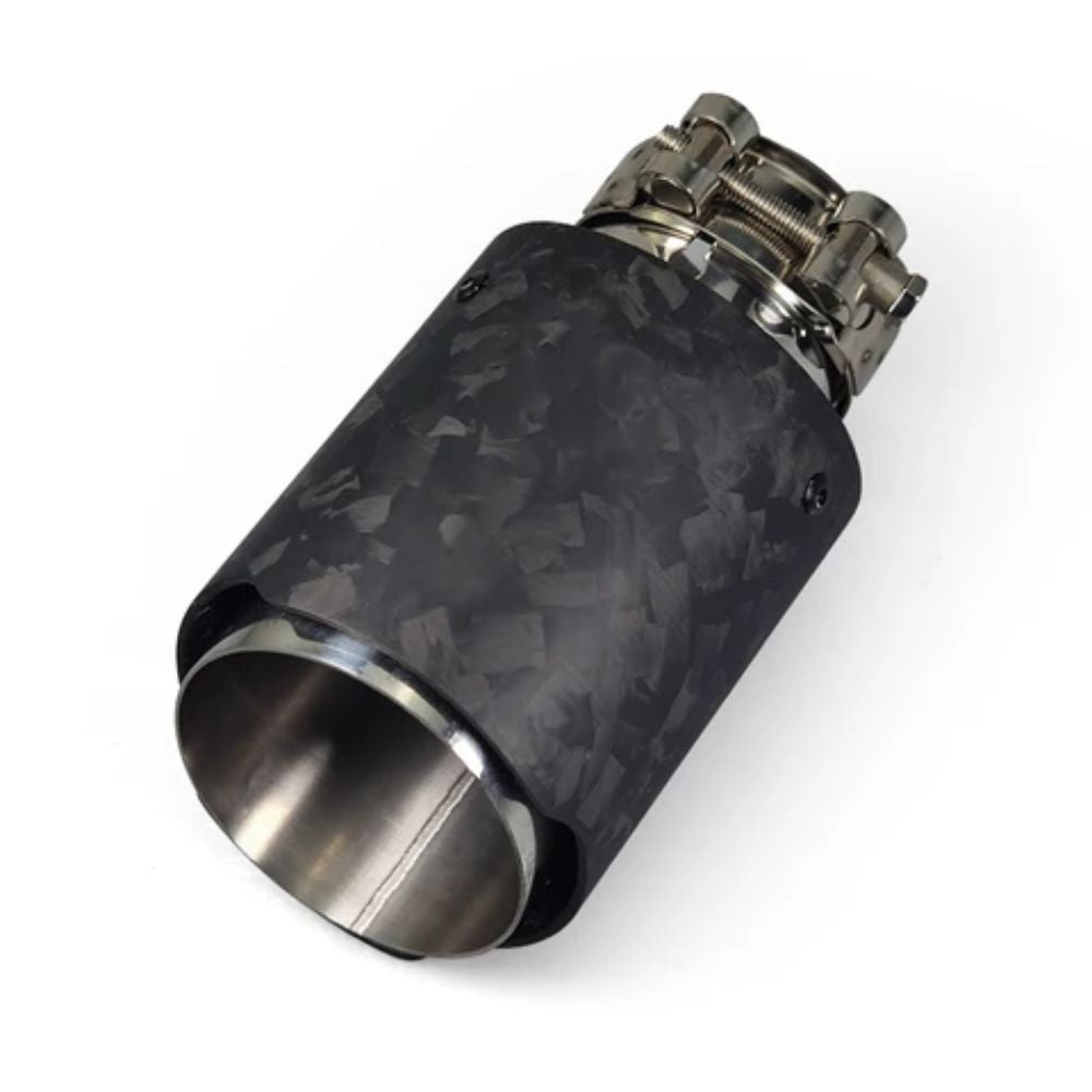 Puntas de escape de carbono forjado hasta 127 mm