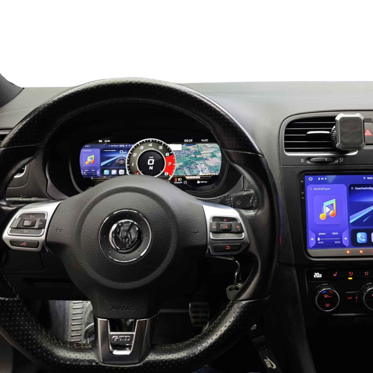 Digitaler Tacho für VW Golf 6 – Ansicht 3