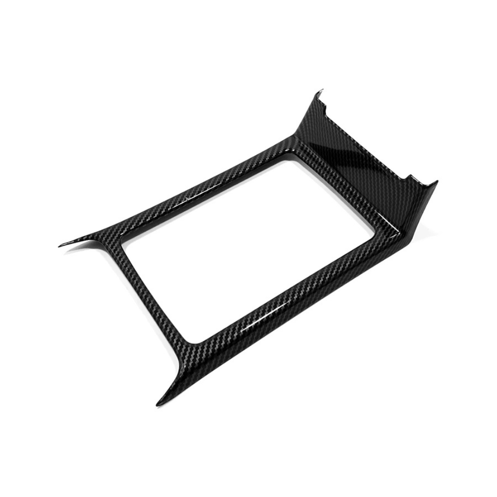 Cubierta de consola central estilo carbono para Golf 8, GTI, R