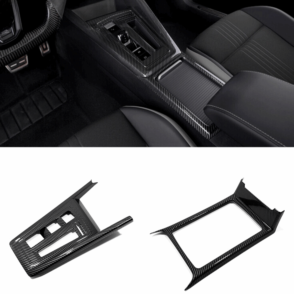 Carbon Style Mittelkonsole abdeckung für Golf 8, GTI, R