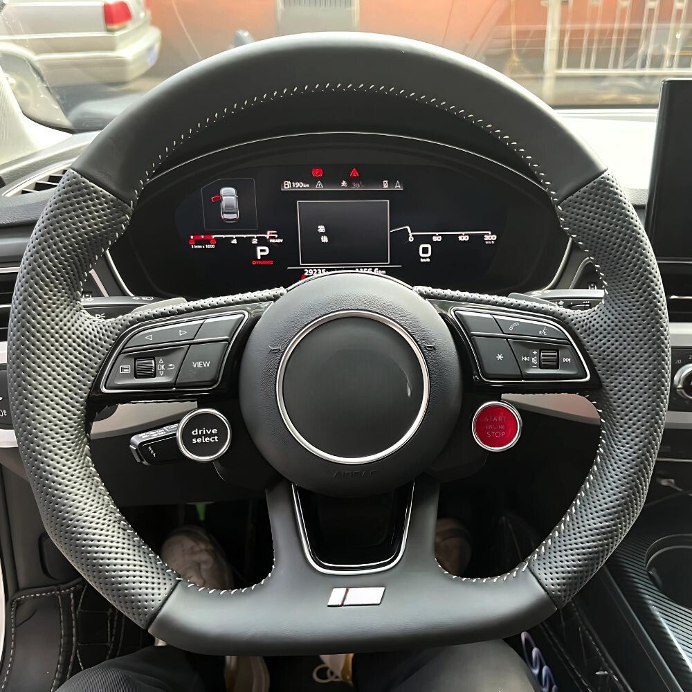 R8 Style Lenkrad Knöpfe Start/Stop Mode für Audi A3 8V