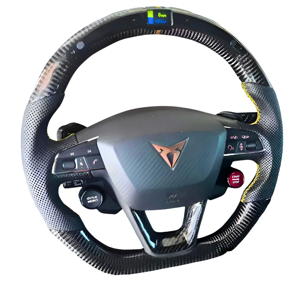 Botones de volante estilo R8 para Seat León 5F