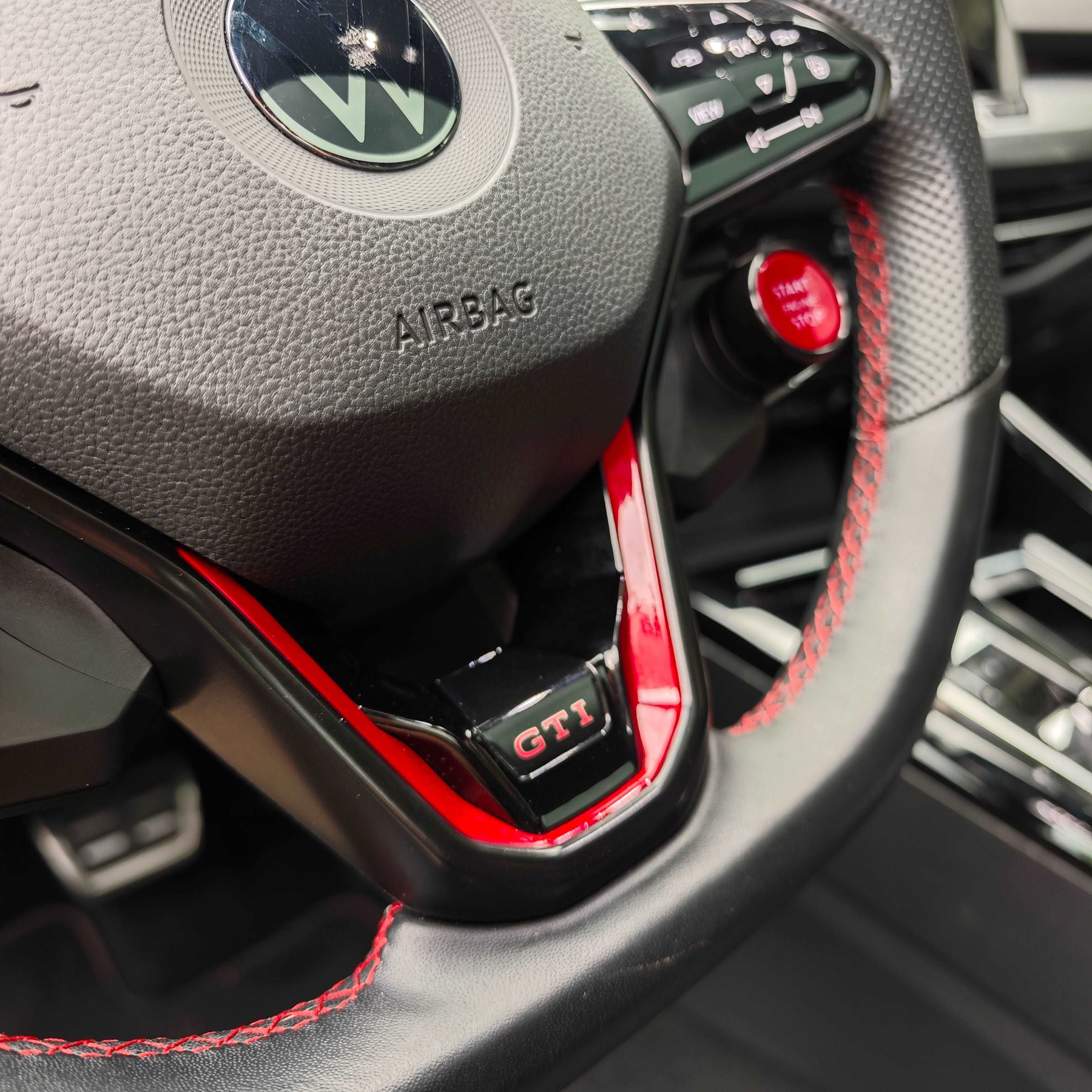 R8 Style Lenkrad Knöpfe für Golf, Jetta, Passat, Polo, Tiguan