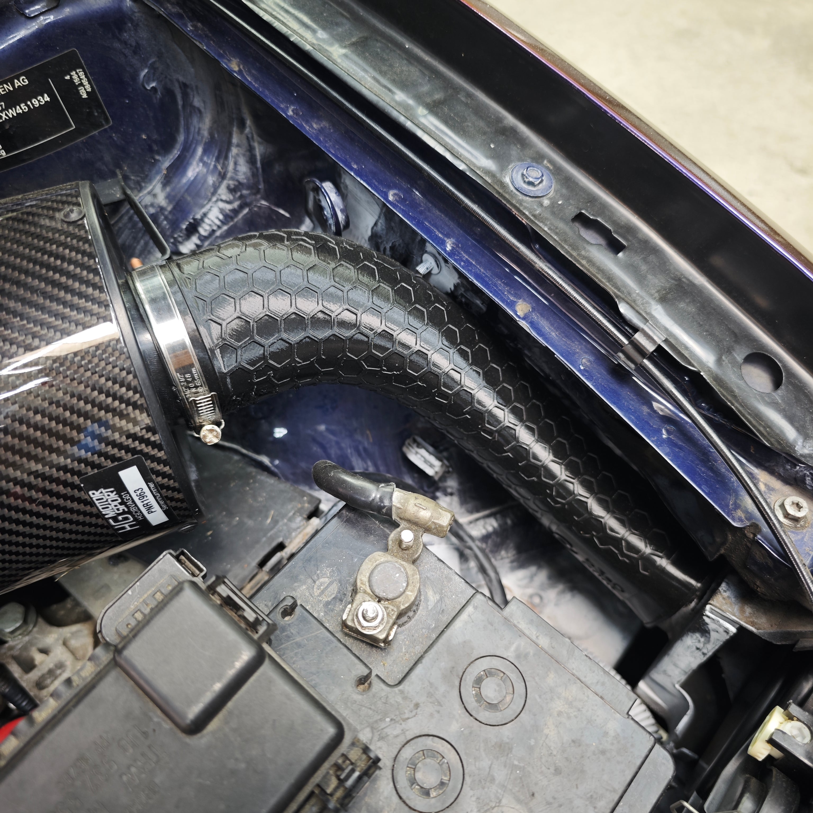 Ansaugschlauch für HG Motorsport Luftfilter für VW Golf 4 GTI