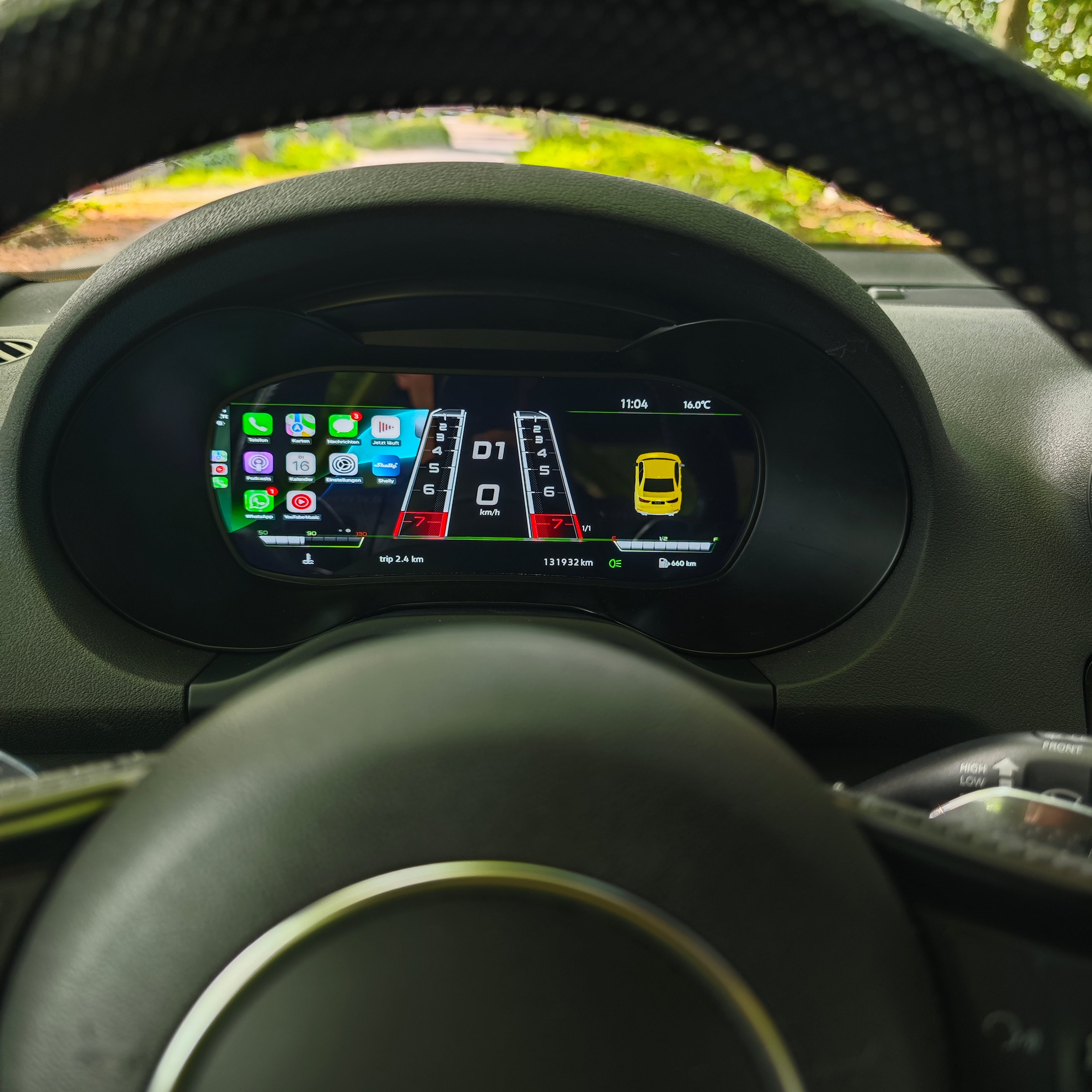 Digitaler Tacho für Audi A3 8P Facelift
