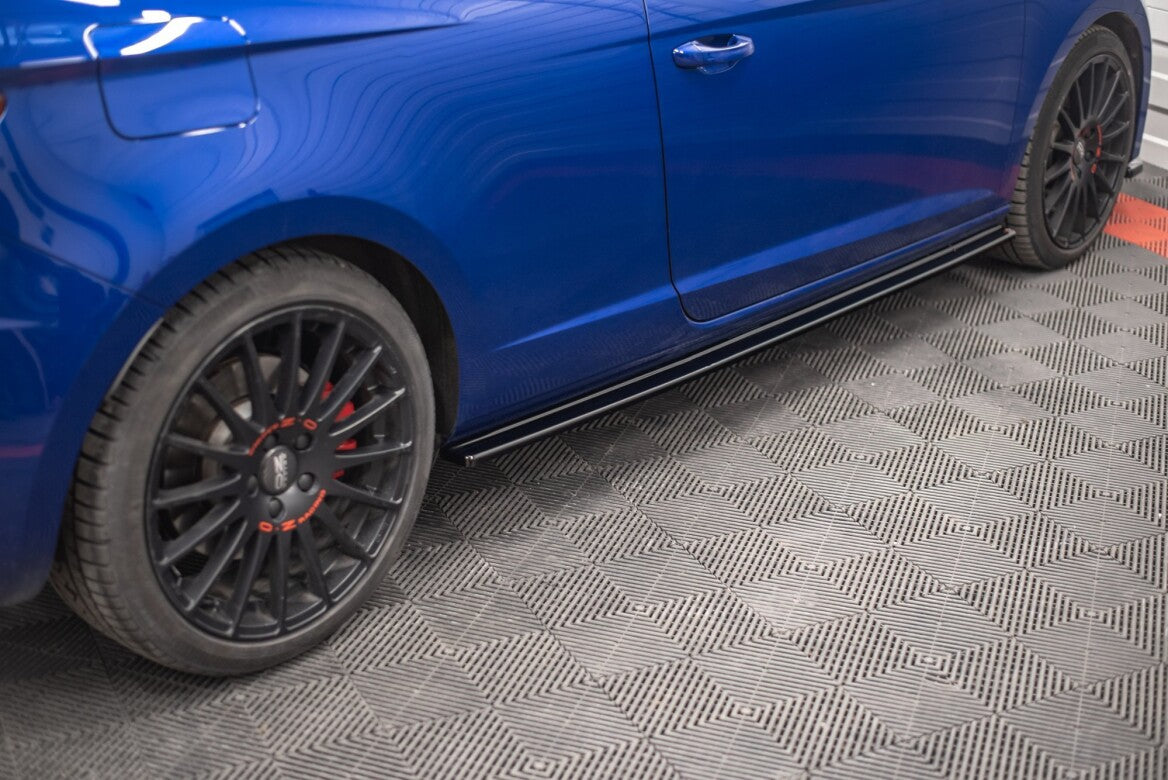 Side skirts cup strips for Seat Leon Cupra/ FR SC Mk3/ Mk3 Facelift by Maxton Design