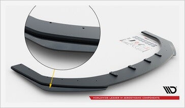 Street Pro Cup Spoilerlippe Front Ansatz V.1 für Ford Mustang GT MK6 Facelift von Maxton Design