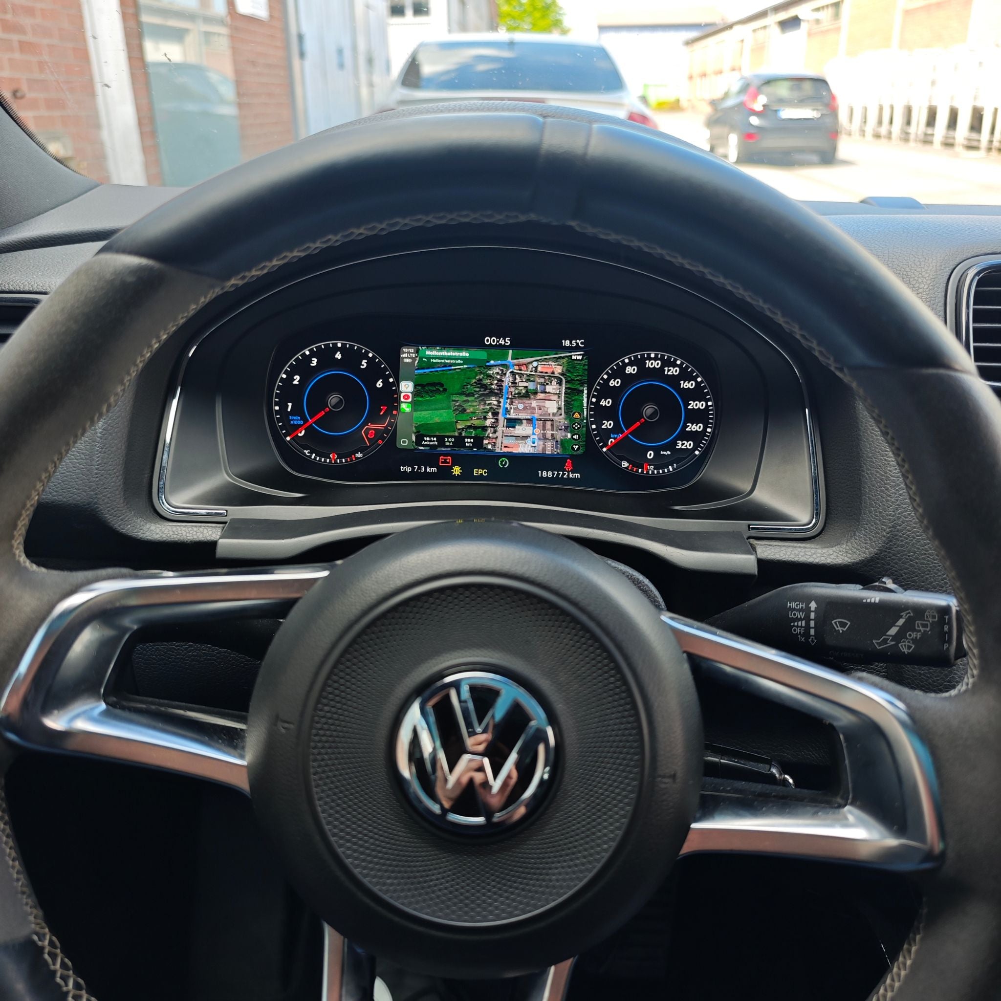 Velocímetro digital para VW Scirocco