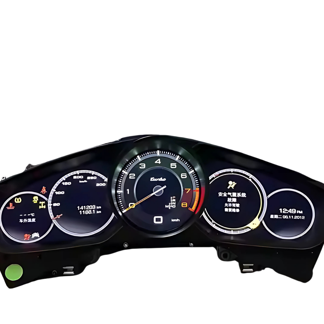 Digital instrument cluster for Porsche Panamera 971 and Cayenne 9Y0