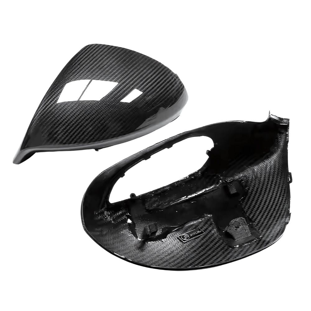 Real carbon mirror caps for Porsche 911 GT3 991.2, GT2, GTS, 981 GT4