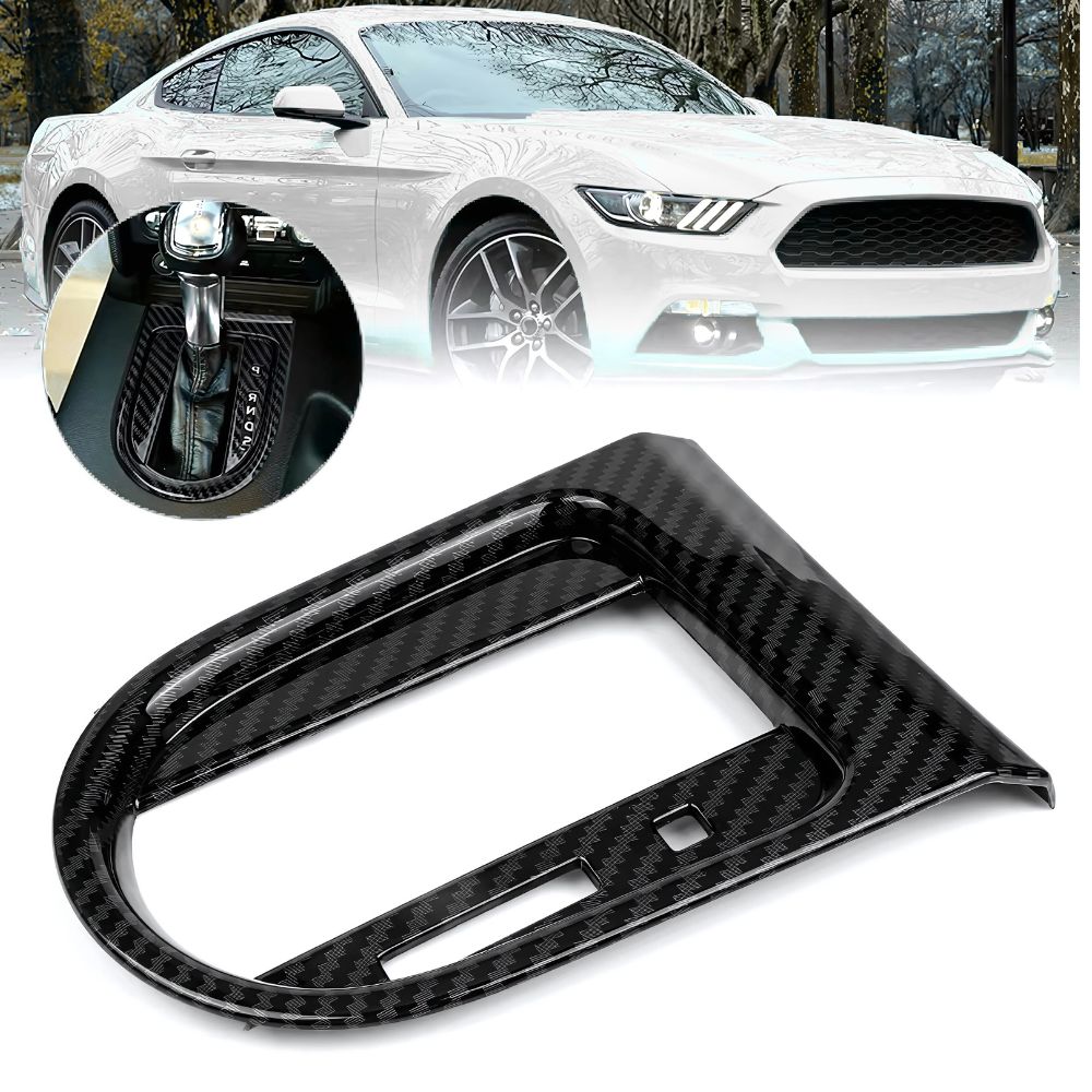 Carbon Style Schaltrahmen Abdeckung für Ford Mustang (2015-2022)