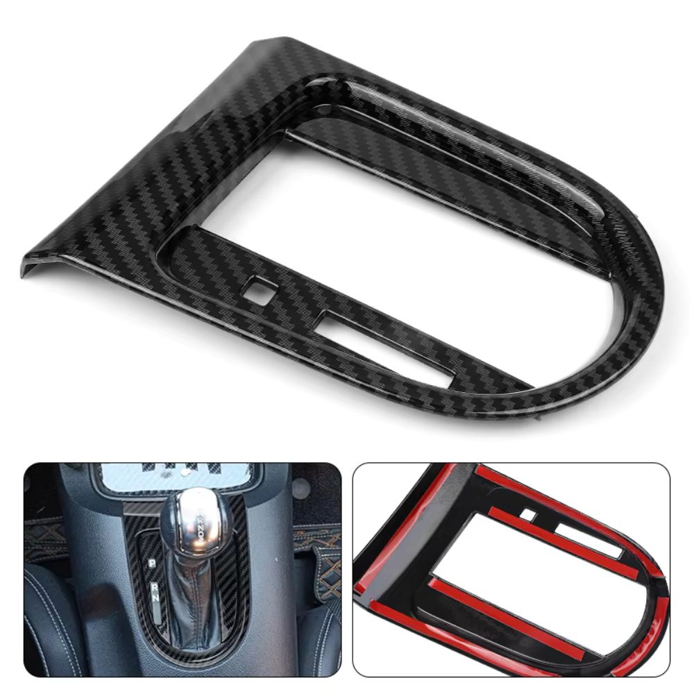 Carbon Style Schaltrahmen Abdeckung für Ford Mustang (2015-2022)