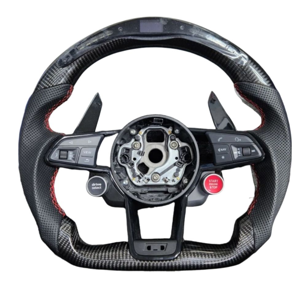 R8 Style Steering Wheel Buttons for Audi A3, A4 A5, A6, A7, TT, Q2, Q3, Q5