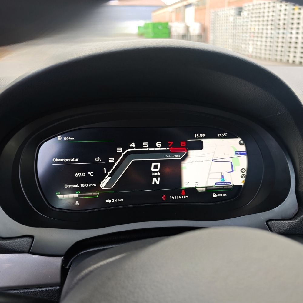 Digitaler Tacho für VW Golf 6