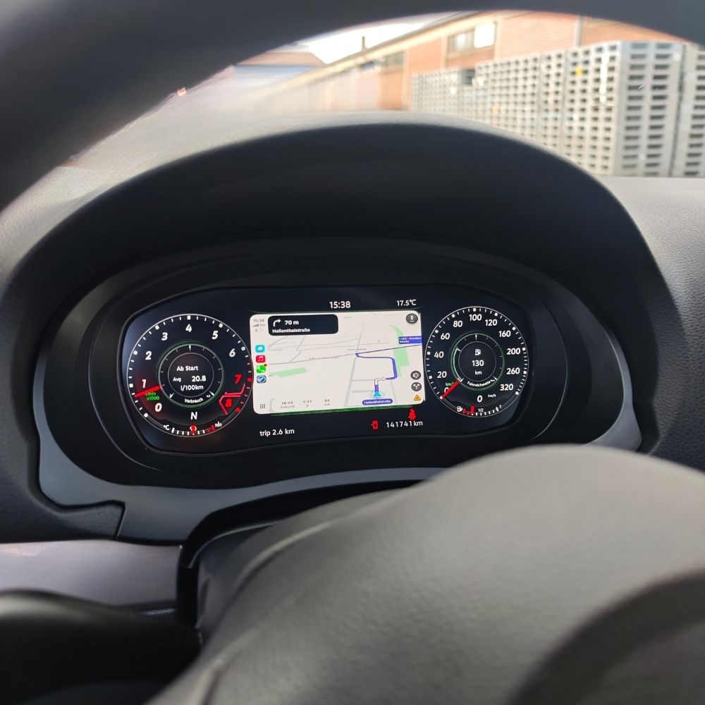 Digitaler Tacho für VW Golf 6