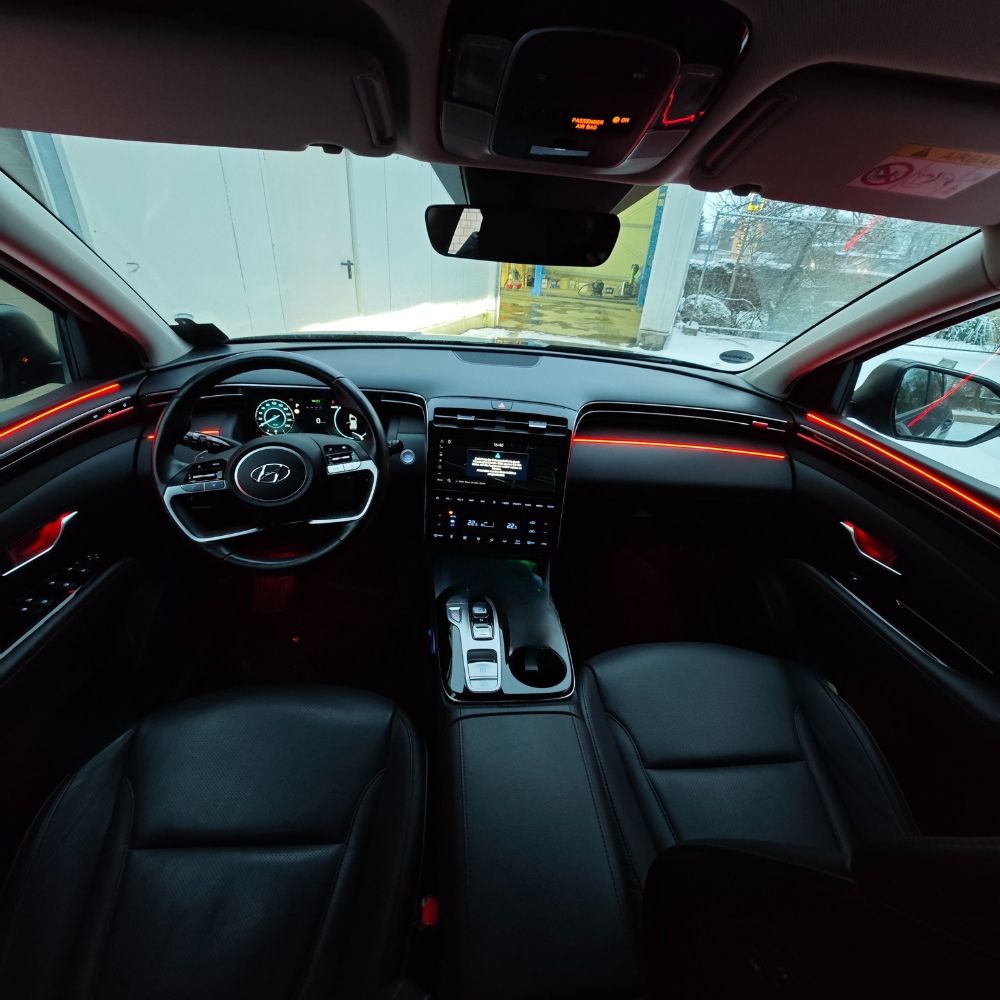 "Next Level" ambient lighting retrofit/installation for Hyundai Tucson