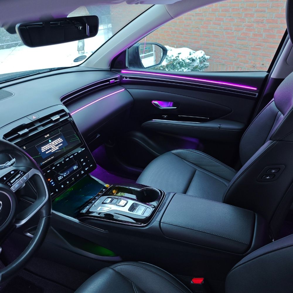 "Next Level" Ambientebeleuchtung Nachrüstung/Einbau für Hyundai Tucson
