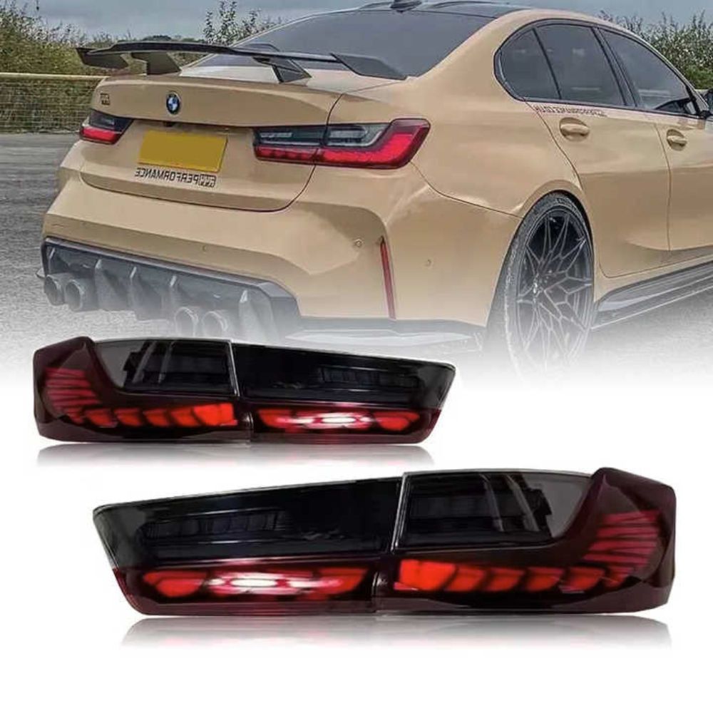 LED taillights with star animation for BMW G20 M340i and G80 M3 (2019-2024)